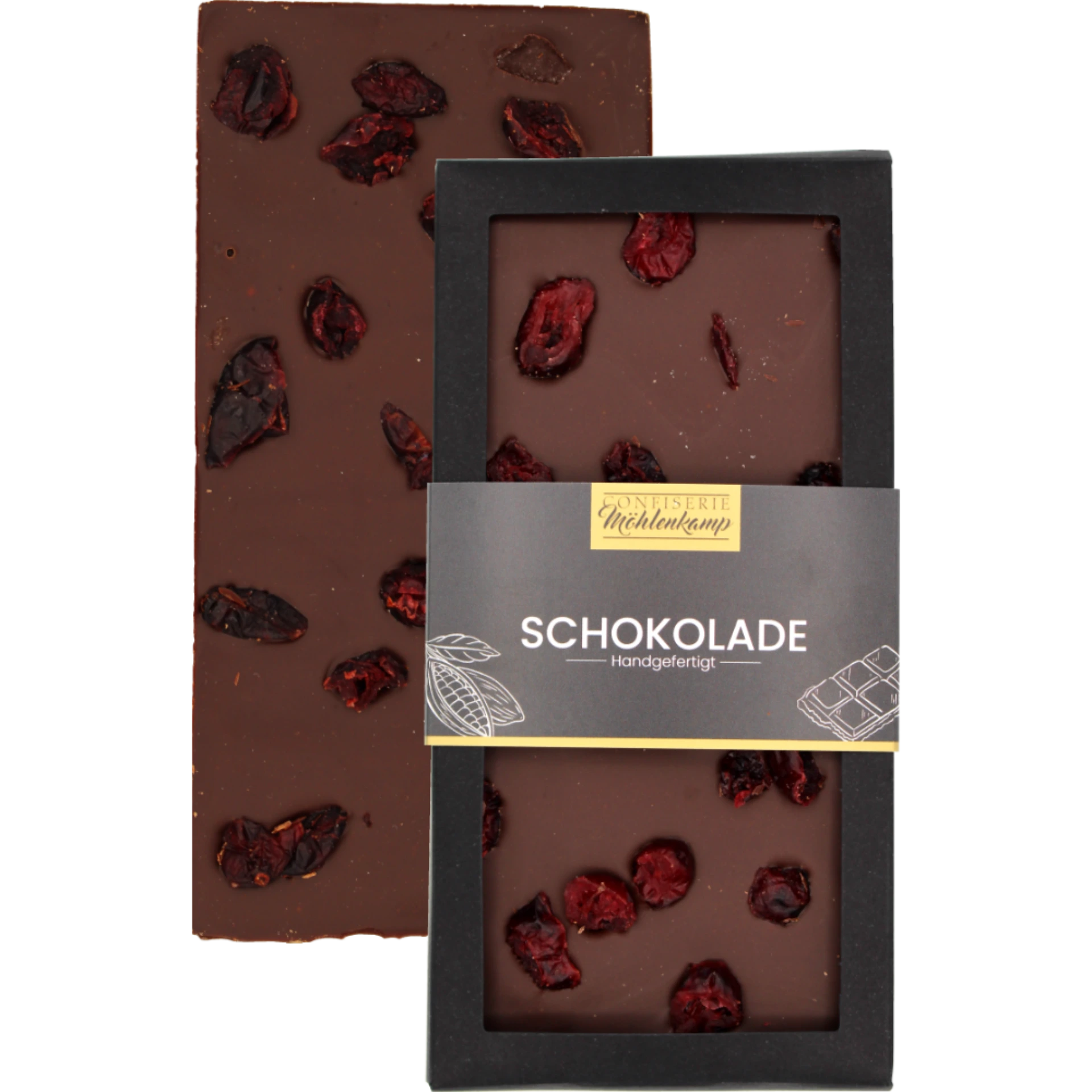 Topping-Schokolade | Zartbitter Cranberry Topping-Schokolade | Zartbitter Cranberry