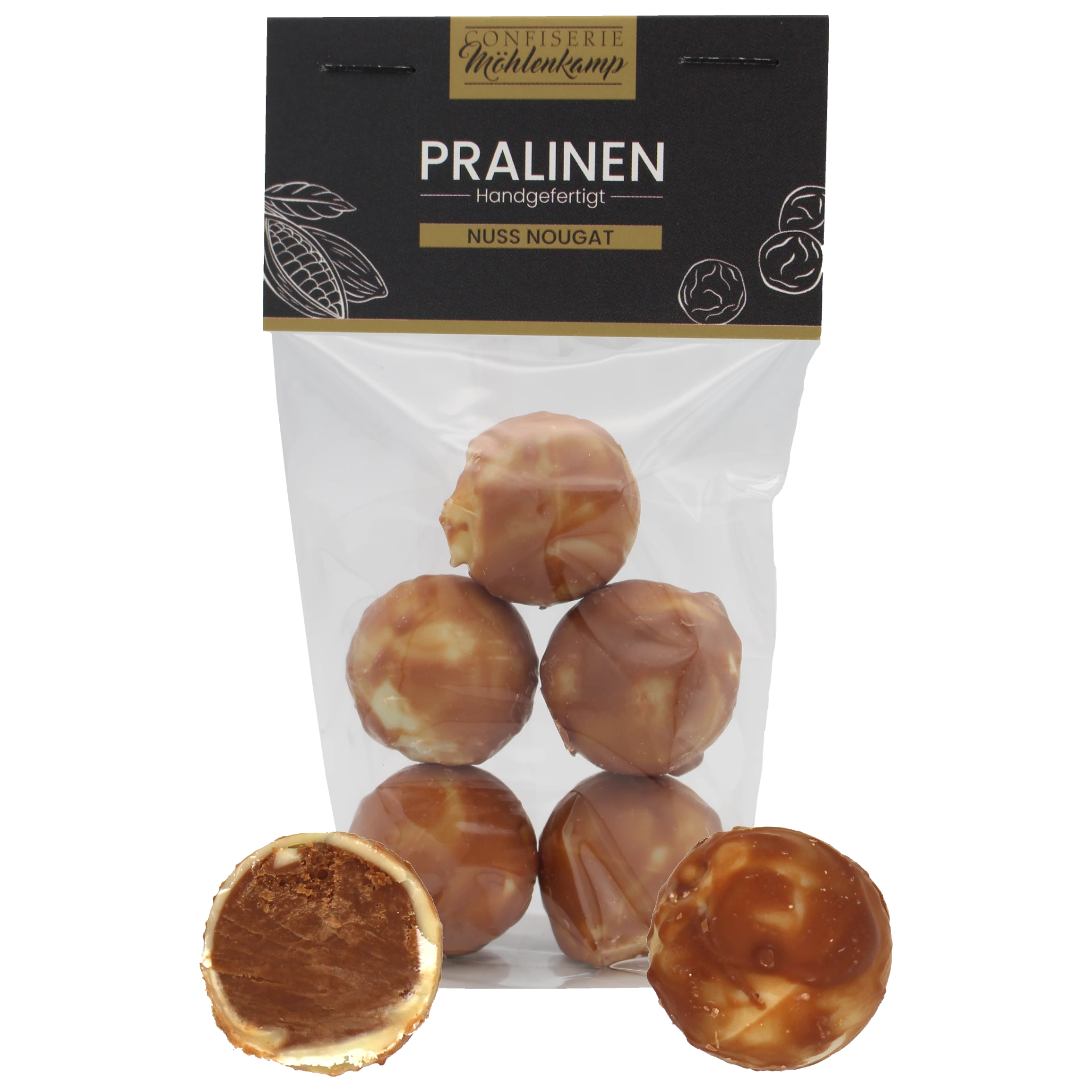 5er Confiseriepralinen | Nuss Nougat 5er Confiseriepralinen | Nuss Nougat